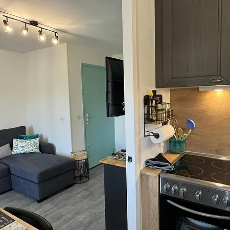 3 Pers Refait à Neuf Près Plage/thalasso à Cabourg, Balcon, Cuisine équipée - Fr-1-487-366