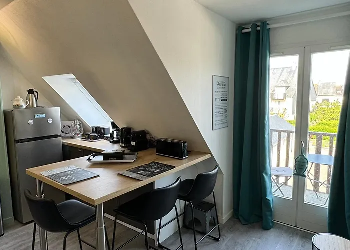 3 Pers Refait A Neuf Pres Plage/thalasso A Cabourg, Balcon, Cuisine Equipee - Fr-1-487-366 Apartment